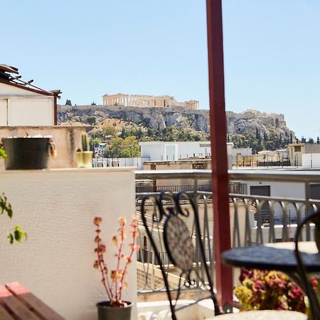 Mosaics Athens Central Studio With Acropolis View Luaran gambar